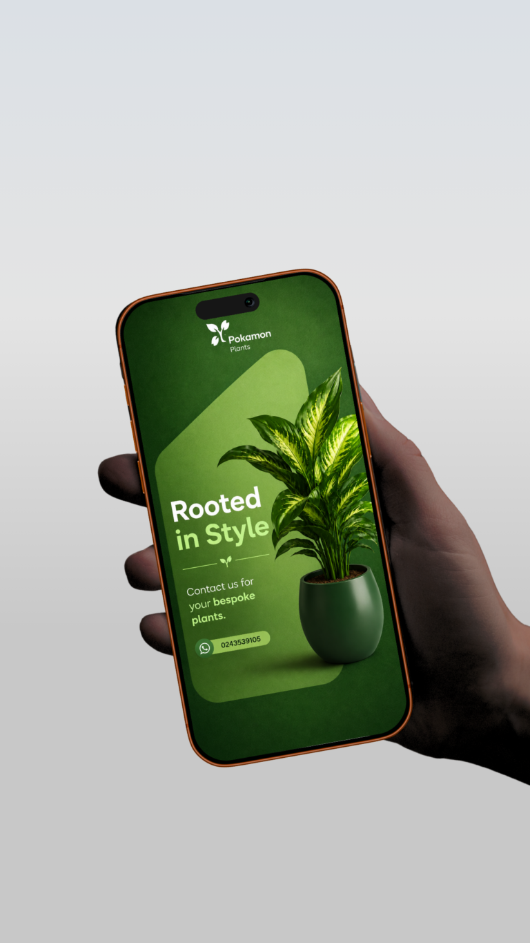 gray and black modern handphone mockup instagram story